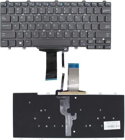 لوحة مفاتيح بديلة للكمبيوتر المحمول DELL Latitude 3340 3350 5490 E3340 E7450 E7470 US Layout in Saudi Arabia