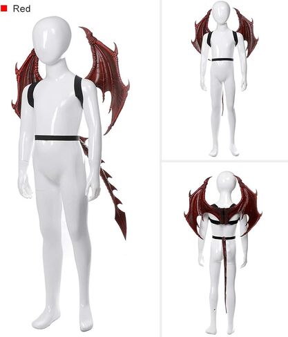 MMOO Pu Foam Dragon Wings Parties Cosplay Pretend Play Dress Up Wings in Saudi Arabia