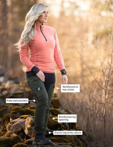 RevolutionRace Women’s GP Pants, Durable Pants for All Outdoor Activities in Kuwait