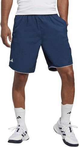 شورت التنس Club من adidas للرجال، أزرق بحري جامعي، درزة داخلية مقاس XX-Large/7 بوصة in Saudi Arabia