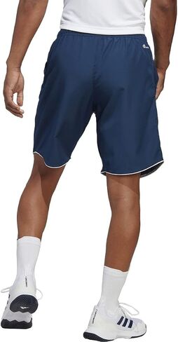 شورت التنس Club من adidas للرجال، أزرق بحري جامعي، درزة داخلية مقاس XX-Large/7 بوصة in Saudi Arabia