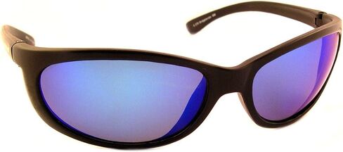 Sea Striker Bridgetender Polarized Sunglasses, Black Frame, Blue Mirror Lens in Saudi Arabia
