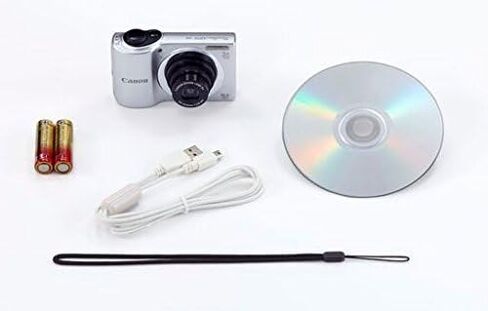 Canon PowerShot A810 16MP Digital Camera with 5X Optical Zoom-Silver 6179B001 (Renewed) in Saudi Arabia