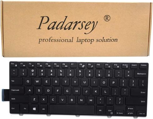لوحة مفاتيح Padarsey جديدة بإضاءة خلفية أمريكية متوافقة مع Dell Inspiron 14 3000 (3441)، (3442)|14 5000 (5442)، (5445)، (5447)، (5448)، (5451)|14 7000 (7447)| خط العرض 14 3000 (3450)، (3460)، (3470)، (3480) in Saudi Arabia