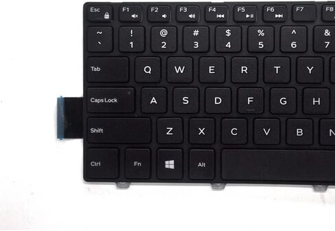 لوحة مفاتيح Padarsey جديدة بإضاءة خلفية أمريكية متوافقة مع Dell Inspiron 14 3000 (3441)، (3442)|14 5000 (5442)، (5445)، (5447)، (5448)، (5451)|14 7000 (7447)| خط العرض 14 3000 (3450)، (3460)، (3470)، (3480) in Saudi Arabia