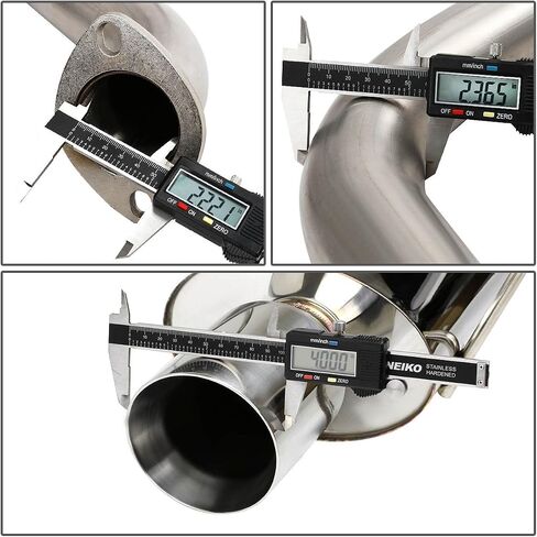 DNA MOTORING CBE-OE-CCBT05 Stainless Steel Cat Back Exhaust System [Compatible with 05-10 Chevy Cobalt 2.2L DOHC,07-10 Pontiac G5 2.2L DOHC] in Saudi Arabia