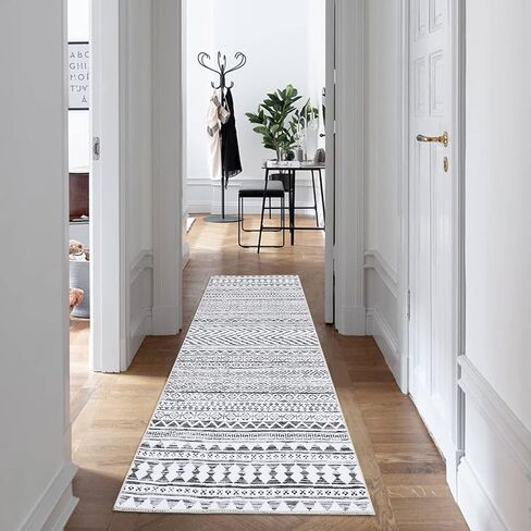 GAOMON 2x4 Small Bedroom Rug Machine Washable Indoor Doormat Throw Floor Carpet Rug Stain Resistant Farmhouse Area Rug for Living Room Kitchen, Colorful in Saudi Arabia