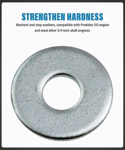 مجموعتان من مجموعة مسامير القابض Go Kart مقاس 3/4 بوصة، ومسامير لمجموعة مسامير القابض ذات 10/12 أسنان، وقابض محرك المفترس وغسالة القفل، تستخدم لمحركات Go Kart Predator، ومحرك Minibike وKart in Kuwait