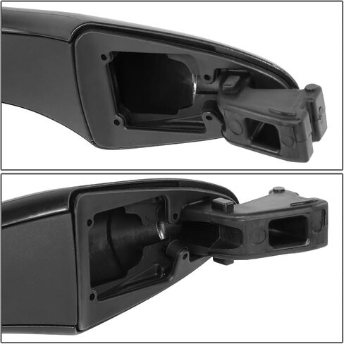 DNA MOTORING Rear Left Outer Door Handle Compatible with 10-15 Kia Sportage, Black, OEM-DHO-01273 in Saudi Arabia
