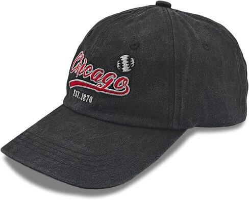 Cap Hat Classic Vintage Embroidered Hat Cap for Men Women Teenager Cap Adjustable in Saudi Arabia