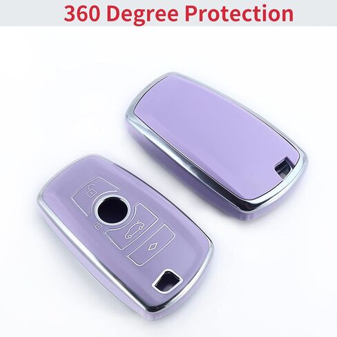 TPU Key Fob Case Cover Suitable for BMW 1 3 4 5 6 7 Series X3 X4 M5 M6 GT3 GT5 Series Keyless Remote Control Smart Key Fob in Saudi Arabia