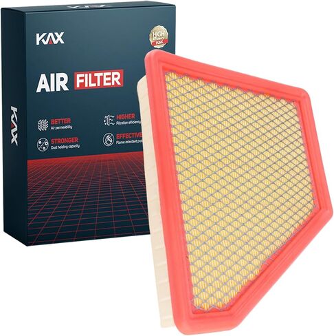 KAX Engine Air Filter, CA10465 Replacement for Terrain, Equinox 2010 2011 2012 2013 2014 2015 2016 2017, Advanced Air Filter Media, Increased Acceleration in Saudi Arabia