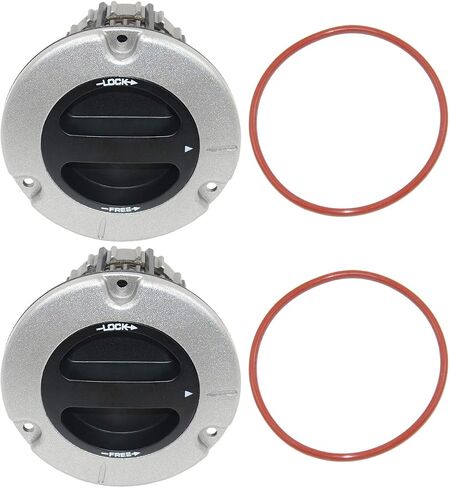 GELUOXI Set of 2 Manual Locking Hubs BC3Z3B396B Replacement for Ford F250 F350 F450 F550 Super Duty 2005-2016 in Saudi Arabia