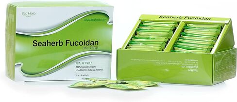 100% Natural Brown Seaweed Extract Fucoidan USFDA Passed(ID CODE 2030950)[Powder Type] (50g) in Saudi Arabia