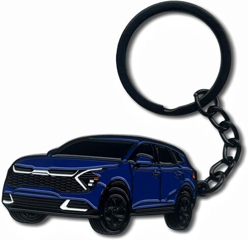 Car Keychain for kia sportage Accessories Metal Enamel Key Chain Ring 3D Model car Key chain in Saudi Arabia