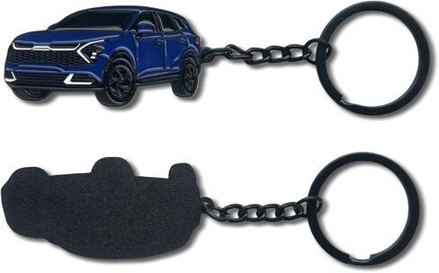Car Keychain for kia sportage Accessories Metal Enamel Key Chain Ring 3D Model car Key chain in Saudi Arabia