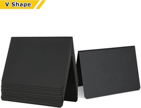 40 قطعة من لافتات السبورة الصغيرة مقاس 10.16 سم × 7.62 سم ​​ملصقات طعام لبوفيه الحفلات، لافتة سبورة صغيرة على الطاولة، علامة سبورة سوداء لحفلات الزفاف، بوفيه، أعياد الميلاد، سبورة صغيرة للمخبز in Kuwait