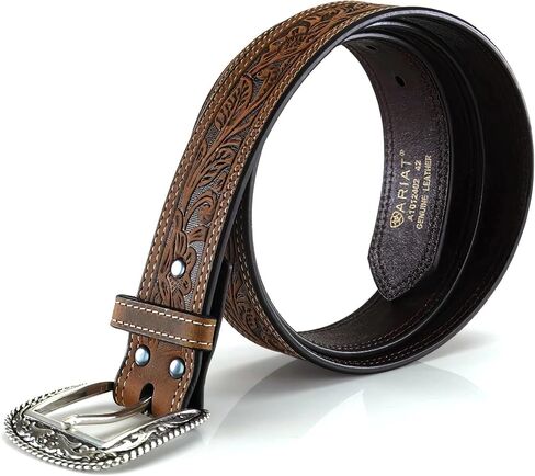 ARIAT Men's Floral Embose Buckle in Saudi Arabia