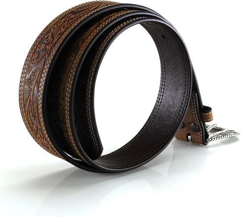ARIAT Men's Floral Embose Buckle in Saudi Arabia