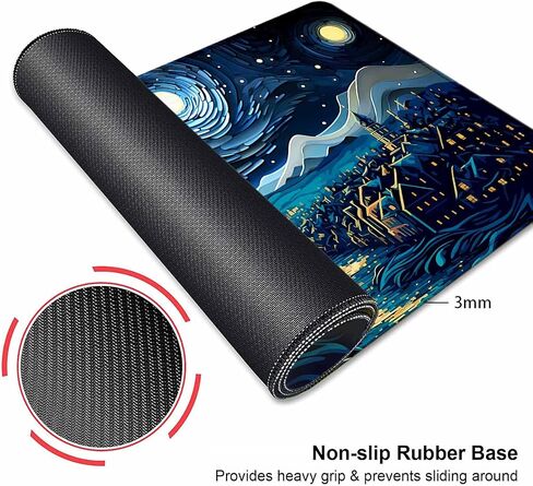 Goth Desk Mat, Black Occult Large Mouse Pad, Halloween Desk Decor, Witchy XXL Mousepad, Celestial Mushroom Gaming Mousepad, Office Desk Accessories Gifts in Saudi Arabia