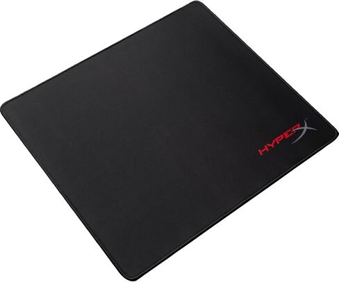 HyperX Fury S - Pro Gaming Mouse Pad, Cloth Surface Optimized for Precision, Stitched Anti-Fray Edges, Large 450x400x4mm - Black (Renewed) in Saudi Arabia