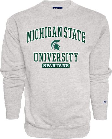 Blue 84 Men's Alabama Crimson Tide Crewneck Sweatshirt Twill Applique Grey in Saudi Arabia