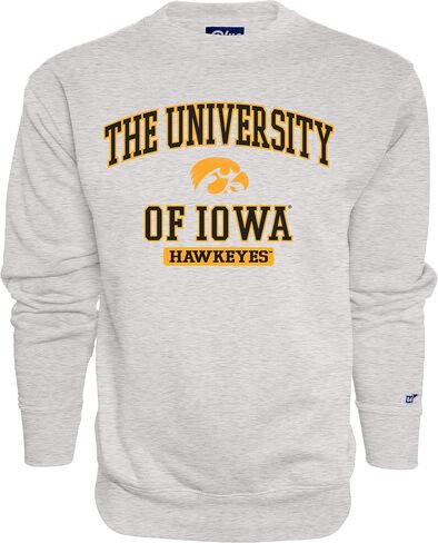 Blue 84 Men's Alabama Crimson Tide Crewneck Sweatshirt Twill Applique Grey in Saudi Arabia
