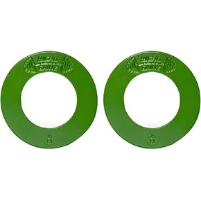 Micro Gainz Multi-Color Calibrated Fractional Weight Plates Set of 2 Pieces, Choose Set (.25LB-1LB), Designed for Olympic Barbell Weights for Strength Training, Made in USA