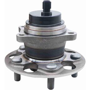GSP 693644 Wheel Bearing and Hub Assembly - Compatible with Select 2018-20 Lexus ES300h, ES350 / Toyota Avalon, Camry, C-HR, Corolla, Prius, RAV4 - Left or Right Rear (Driver or Passenger Side)