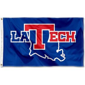 Louisiana Tech Bulldogs La Tech University Large College Flag