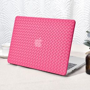 Seorsok متوافق مع حافظة MacBook Air 15 بوصة إصدار 2023 A2941 M2 Chip Liquid Retina Display Touch ID، حافظة جلدية صلبة من البلاستيك الصلب غطاء لوحة مفاتيح شفاف، بيج