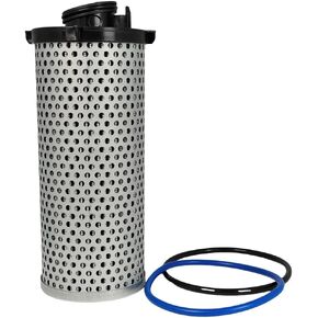 Angled Neck Hydraulic Oil Filter 7414581 Compatible with Bobcat with 2 O-Rings