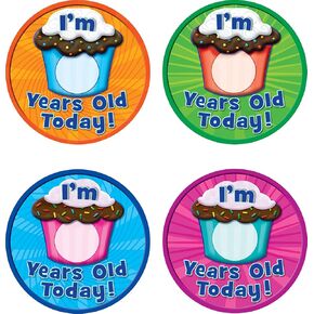 Teacher Created Resources I Am __ Years Old Today WearEm Badges (5470)