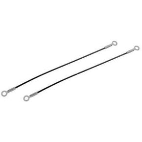 TRQ Tailgate Support Stay Cables Set Kit 23-1/8" inches Compatible with 73-91 Jimmy Blazer