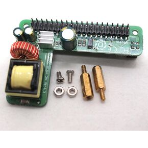 Power Over Ethernet PoE HAT IEEE802.3af DC 5V 2.5A with 1.5KV Isolation for Raspberry Pi 4B 3B+ 3B Plus