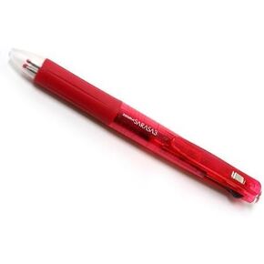Zebra Sarasa 3 Color Gel Ink Multi Pen - 0.5 mm - Wine Red Body