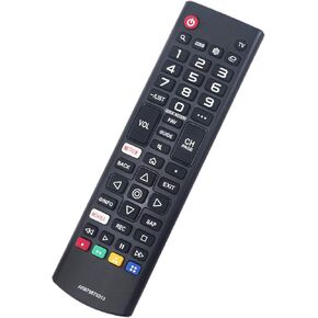 AKB75675313 Replacement Remote Fit for LG LED TV 65UN7100PUA 65UN6950ZUA 65UN6951ZUA 70UN6950ZUA 70UN7370PUC 70UN7370AUD 70UN7370PUB 70UN7100PUA 70UN7070PUA 75UN8570PUC 75UN7370PUE 75UN8000PUB