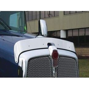 United Pacific 29005 Stainless Bug Deflector For 2007-2017 Kenworth T660, Silver