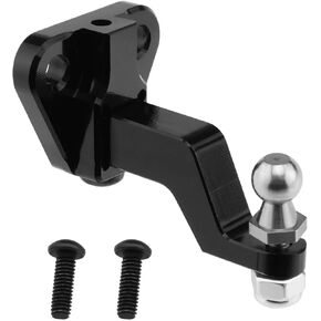 1 Set Aluminum Towing Trailer Hitch Shackle Hook Compatible with TRX4M TRX4-M 1/18 Defender RC Trailer Drop Hitch Crawler for RC Car Upgrade