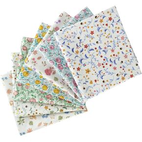 Misscrafts 7pcs القطن الحرفية النسيج حزمة 18 "× 22" قبل قطع لحاف المربعات الدهون أرباع اللحف النسيج للخياطة صياغة خليط DIY سكرابوكينغ in Kuwait