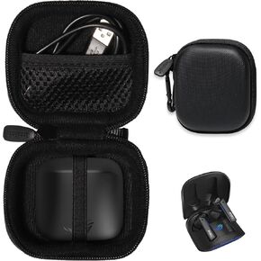 CaseSack Case for asus ROG Cetra True Wireless Gaming Headphones (Black)
