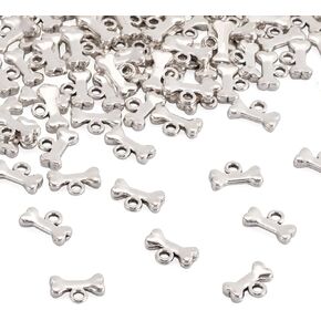 Craftdady 60Pcs 4 Styles Tibetan Butterfly Beads with 90pcs Mixed Antique Gold Metal Butterfly Pendants Bulk for Bracelet Jewelry Making