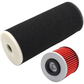 AHL Air Filter with Oil Filter for Yamaha Grizzly 600 YFM600F 4x4 2000-2001/Grizzly 600 YFM600FH 4x4 Hunter Edition 2000-2001/Grizzly 600 YFM600FWA 4x4 1998-1999 1UY-14451-0-00