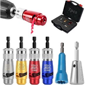 Blendixy - Wiringpro™ Wire Stripping Tool & Wire Twisting Connector, Wiring Pro Wire Stripper, Electrician Drill Wire Stripper and Twister, Electrical Wire Twister Tool for Drill Set