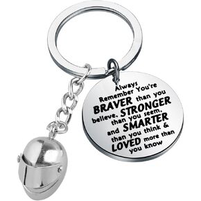 Motorcycle Helmet Keychain Biker Gift for Motorcycle Rider Motorcyclist Gift for Motorcycle Lovers Motorcycle Helmet Key Ring
