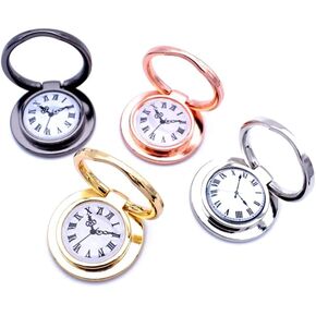 Phone Ring Holder Phone Grip Finger Phone Ring Stand Holder Adjustable Kickstand for All Smartphones Pack of 4