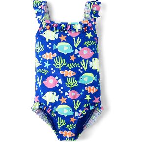Gymboree Girls' Standard and Toddler One Piece Swimsuit