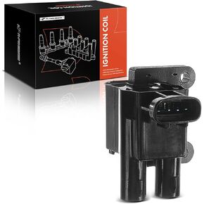 A-Premium Engine Ignition Coil Pack Compatible with Chevrolet Prizm 1998-1999 & Toyota Corolla 1998-1999, L4 1.8L, Replace# 9091902224, UF-246