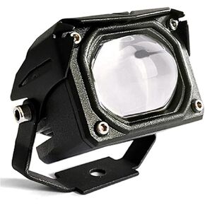 60W 6000LM LED كشاف ضوء Len للدراجات النارية قيادة الضباب، أصفر أبيض بعيد بالقرب من الضوء فلاش LED ضوء العمل للدراجات النارية ATV UTV SUV سيارة جرار رافعة شوكية قارب (1 قطعة) in Kuwait