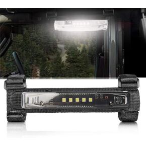 Universal Roll Bar Mount for LED Light UTV Interior Light Utility Courtesy Work Light Wraparound Roll Light Bar Dome Light for UTV ATV Truck Car Off Road Vehicle